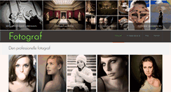 Desktop Screenshot of professionel-fotograf.dk